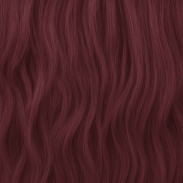 Aplique de Cabelo Fio Invisível Premium - Borgonha (Vinho Escuro)