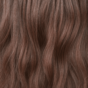 Aplique de Cabelo Fio Invisível Premium - Castanho Escuro com Acobreado
