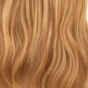 Aplique de Cabelo Fio Invisível Premium - Loiro Acobreado Claro