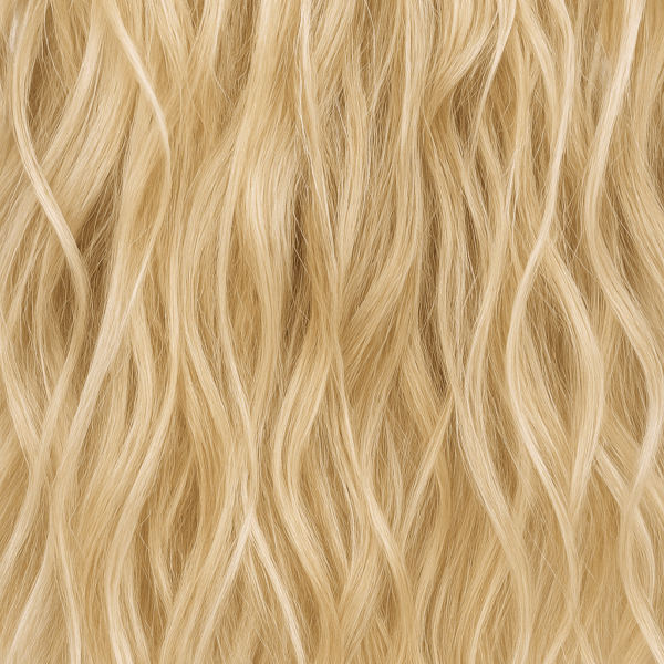 Aplique de Cabelo Fio Invisível Premium - Loiro Platinado