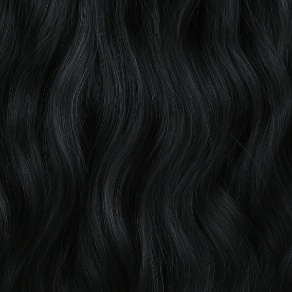 Aplique de Cabelo Fio Invisível Premium - Preto Natural