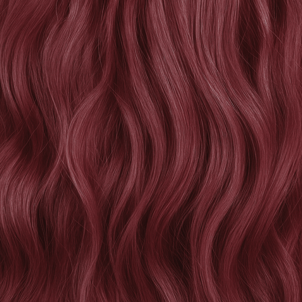Aplique de Cabelo Fio Invisível Premium - Vermelho Intenso